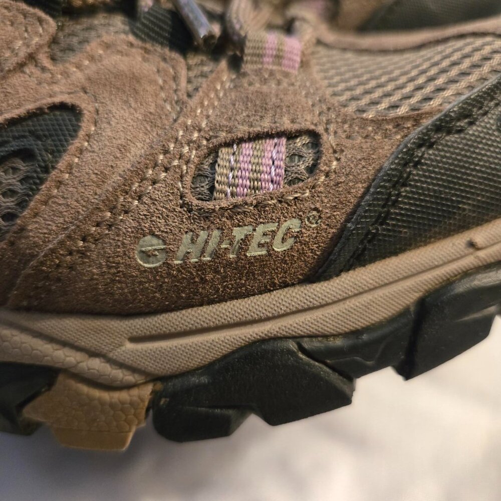 Hi-Tec Womens Sz 8.5 Hiking Trail Shoes Waterproof Hi-Tec - Picture 5 of 7